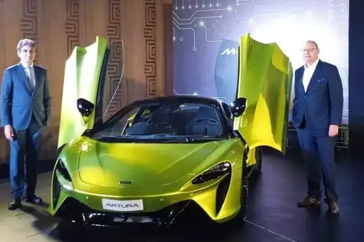 McLaren Artura marks its debut in India, featuring aluminium crash beams and MCLA
