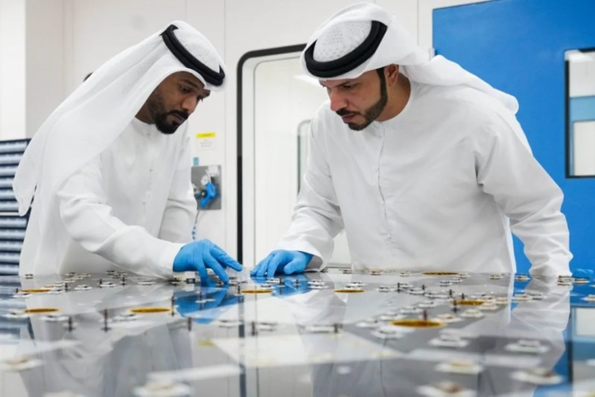 Strata Manufacturing merges aluminium honeycombs to create satellite components for MBRSC