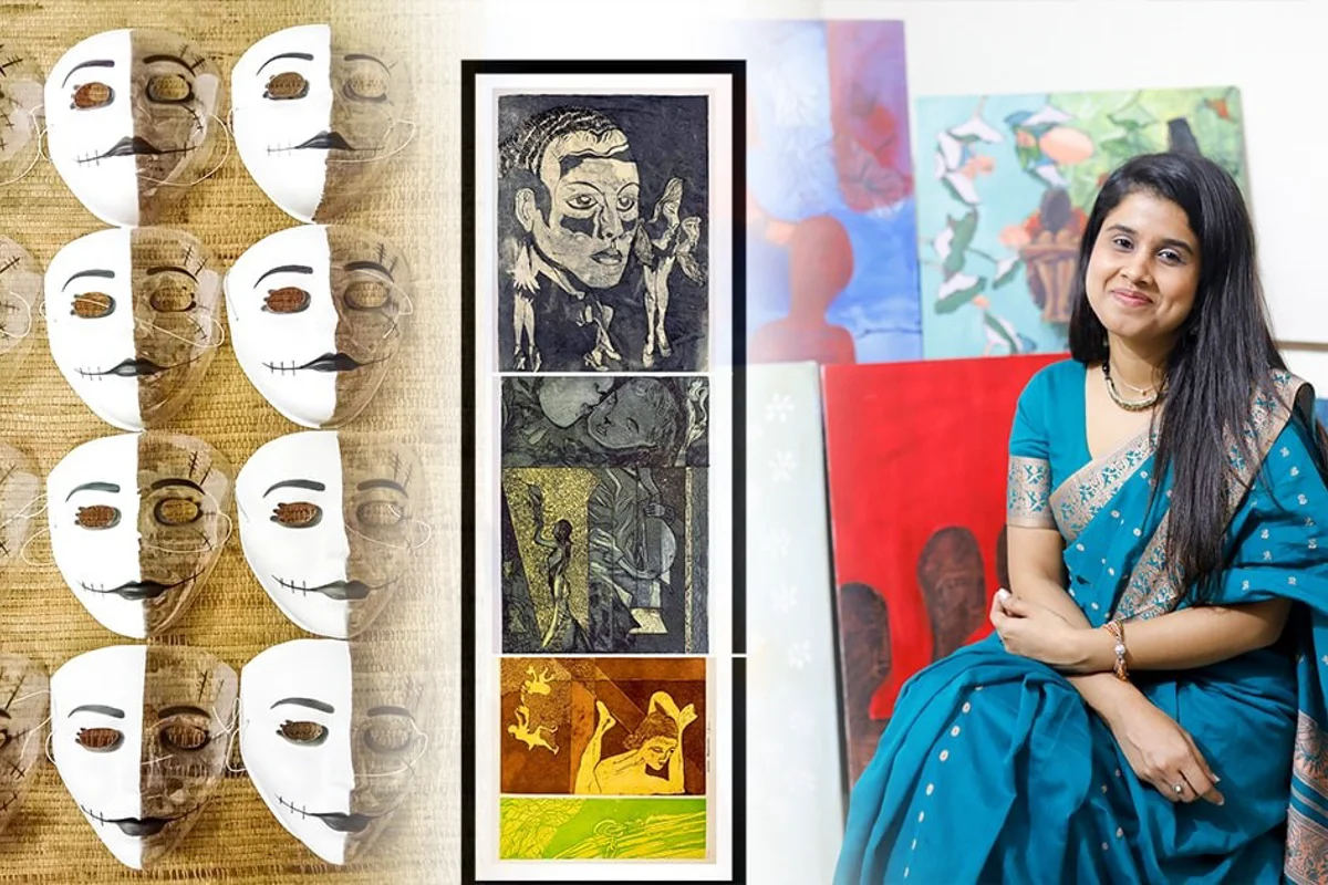 Bangladeshi artist hosts aluminium art exhibition in Uzbekistan