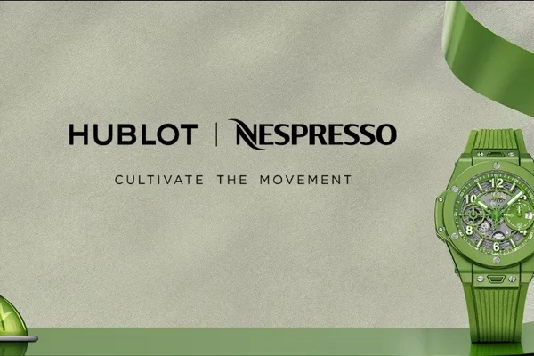Hublot uses recycled aluminium pods and Nespresso coffee grounds in its new watch