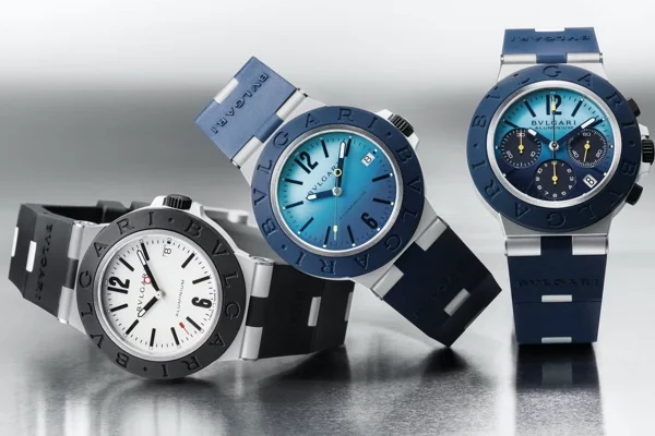 Bulgari adds three new chronographs to its Aluminium range