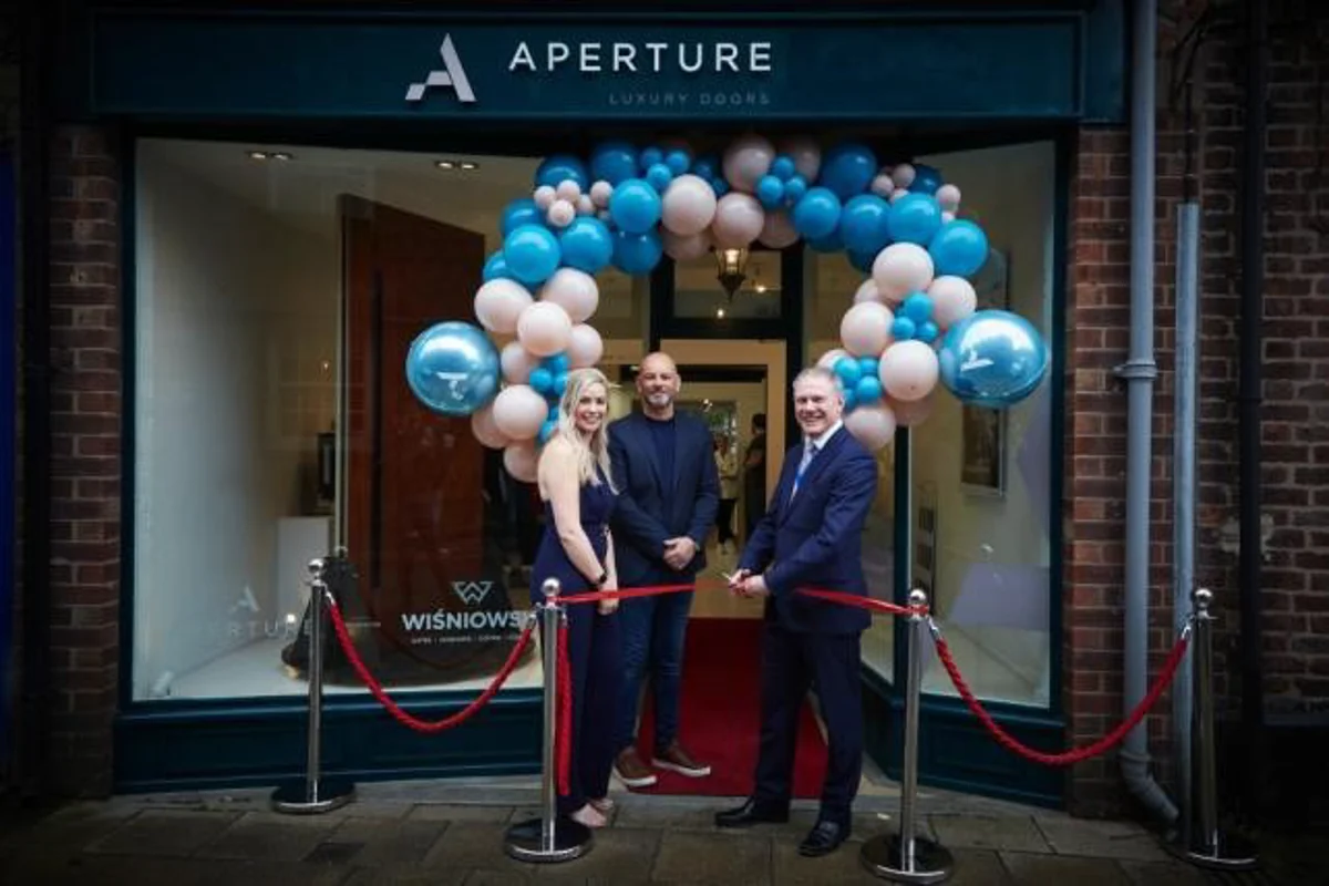 Knutsford-based aluminium door company opens its new branch on King Street