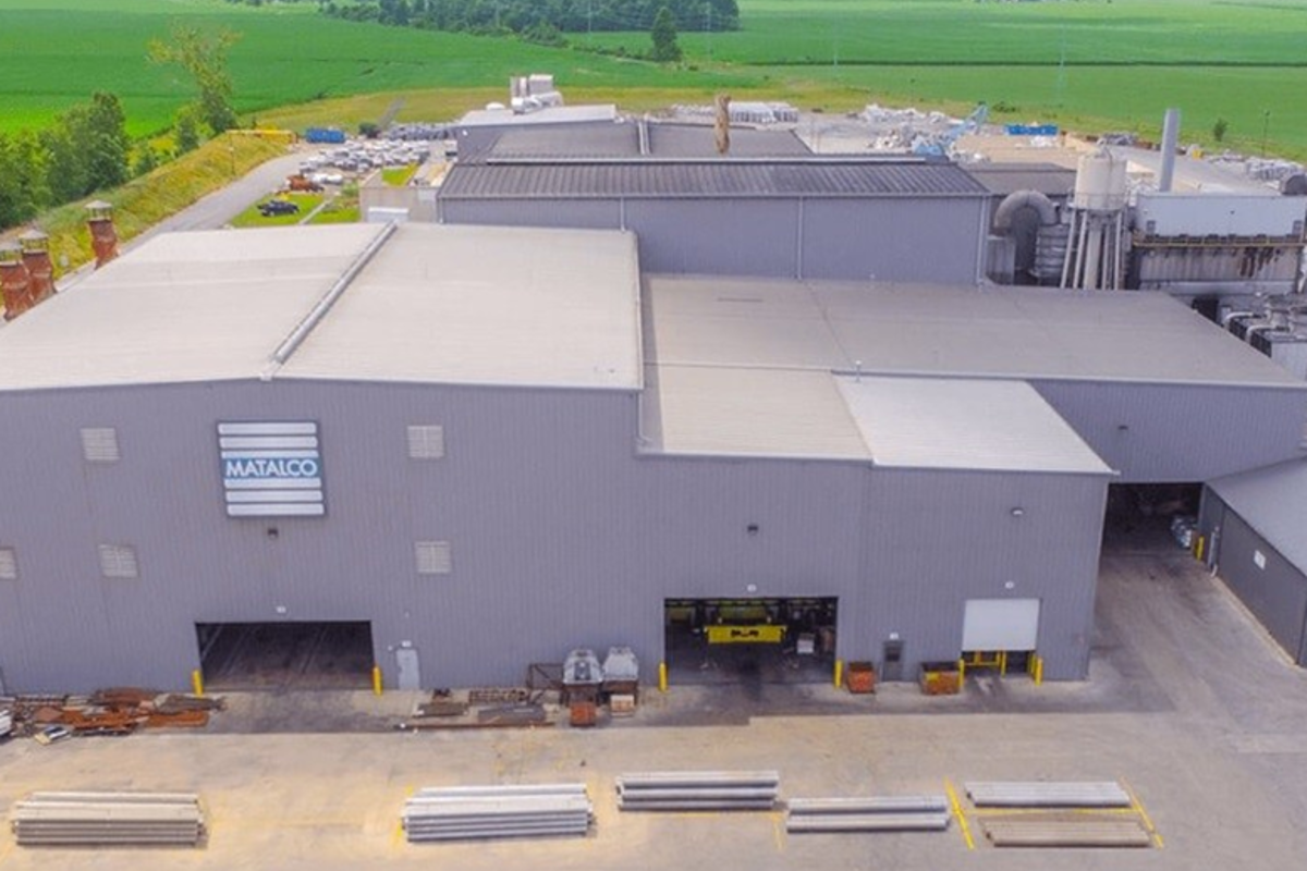 Matalco’s new facility in Kentucky can produce 135,000 tonnes of aluminium slabs annually