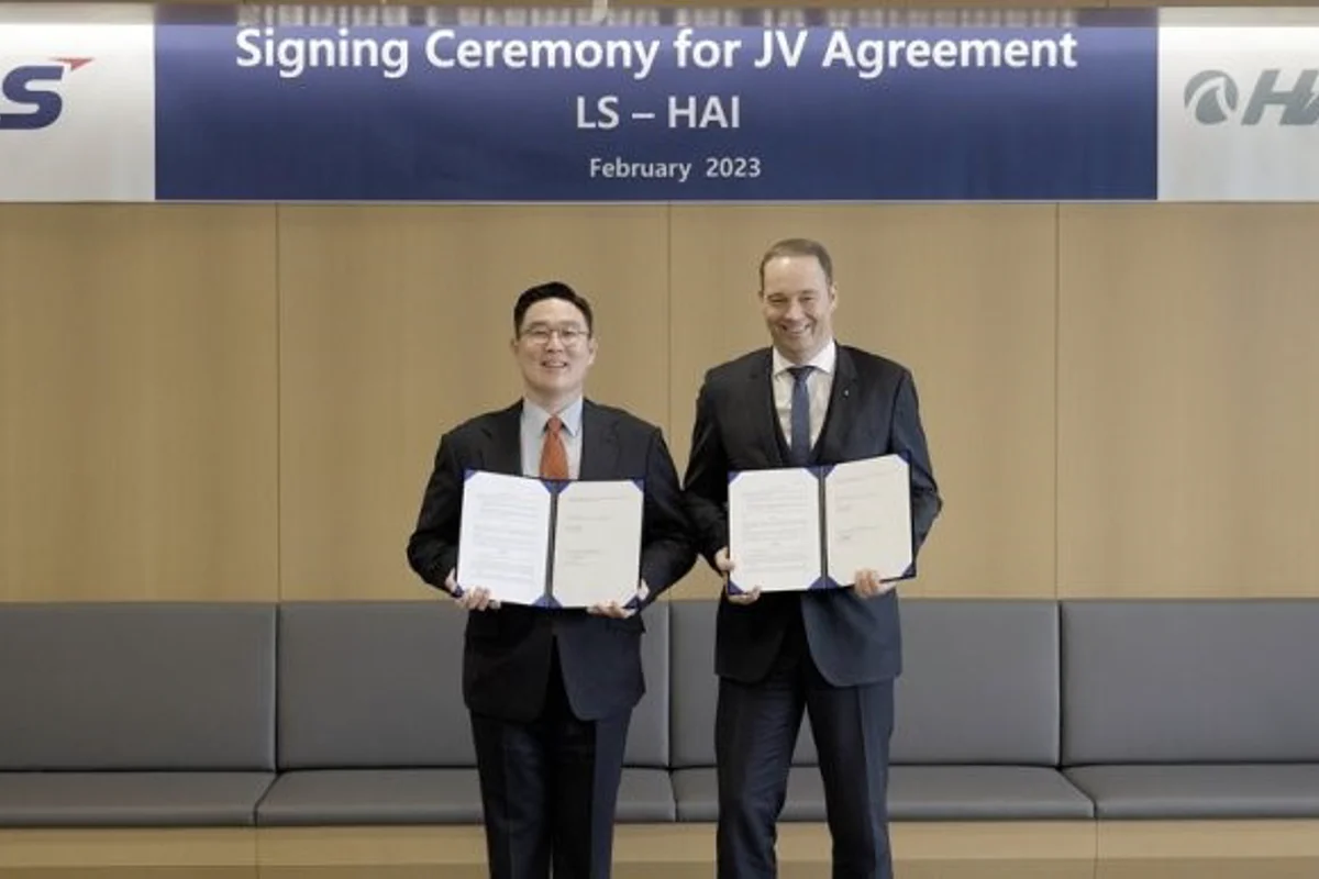 LS C&S signs an agreement with HAI to produce aluminium components for EV