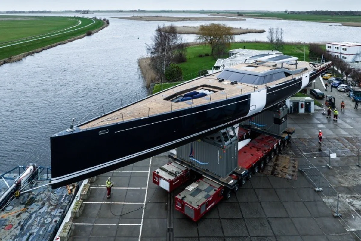 Royal Huisman uses aluminium to achieve ‘Featherlight’ design standards for its Nilaya superyacht