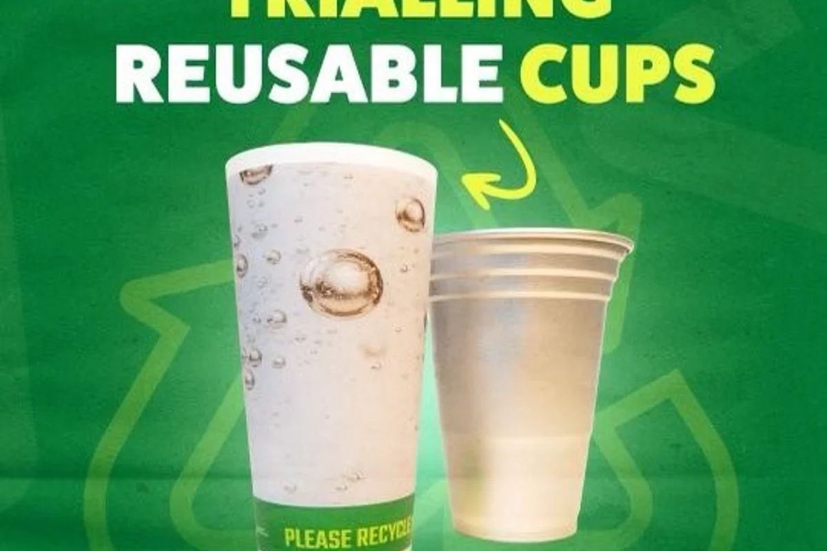 Australia: Reusable cup trials at Queensland stadiums