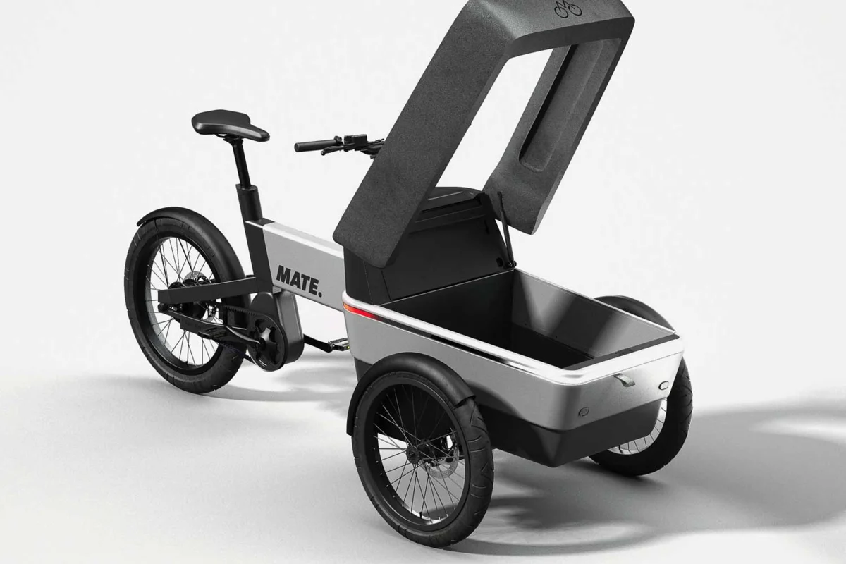 Danish bike maker creates tadpole trike ‘MATE SUV’ with aerospace-grade aluminium frame