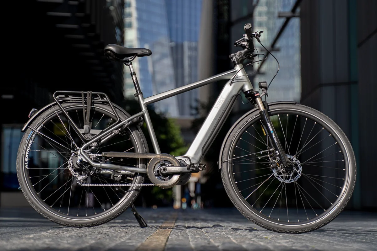 British bike company Volt releases Infinity e-bike featuring brushed aluminium frame