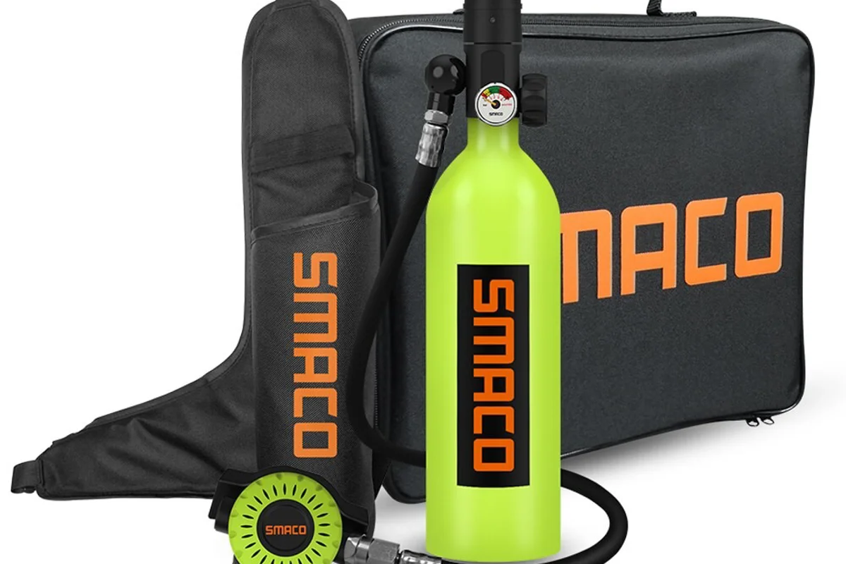 SMACO introduces latest S400Plus mini scuba diving tank composed of lightweight aluminium alloy
