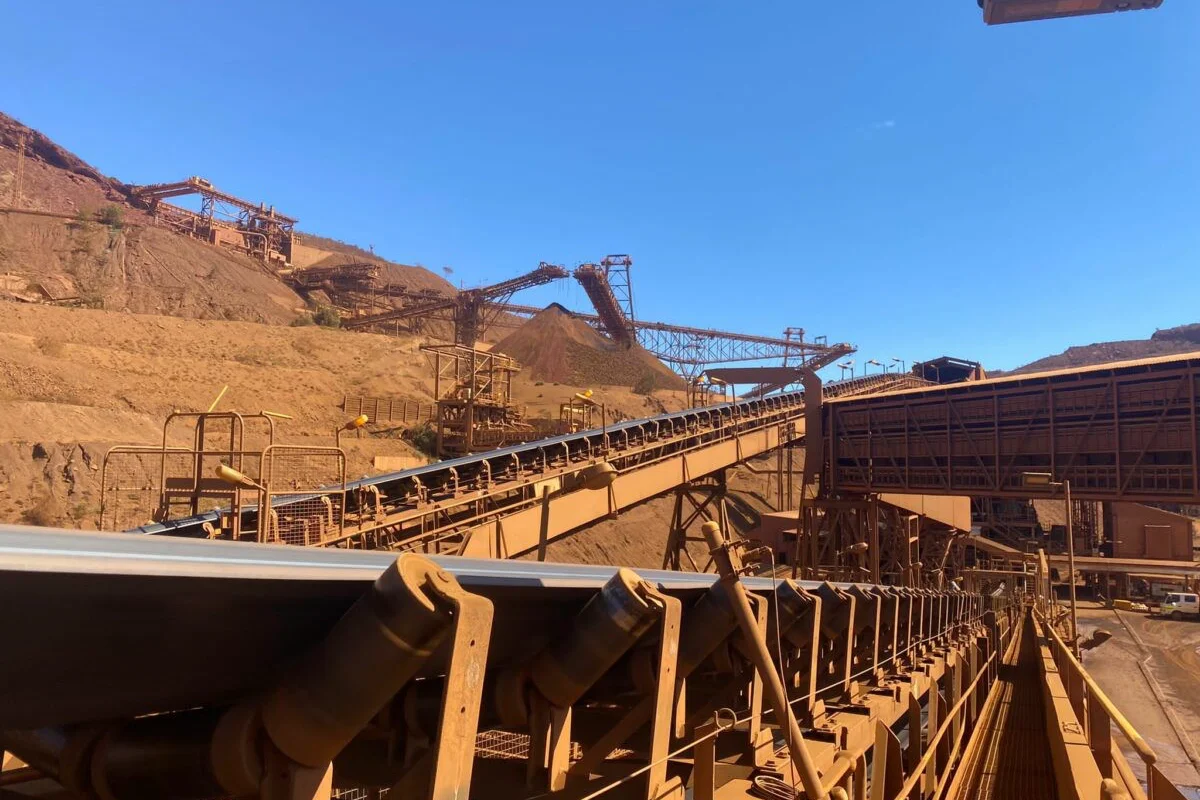 Powerful human performance tool 'Stop and Seek Help' preventing conveyor belt mishaps carrying bauxite