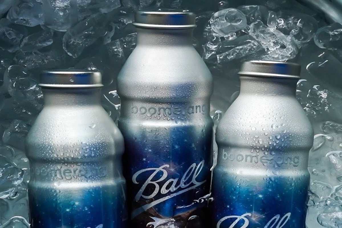 Ball forms alliance with Boomerang supplying aluminium bottles for patent bottling system
