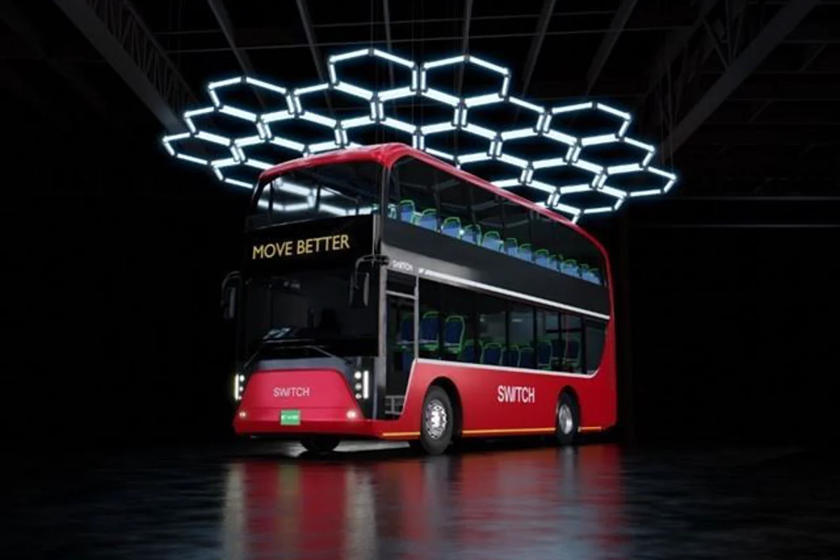Switch Mobility to launch India’s first EV double-decker bus with a light aluminium framework
