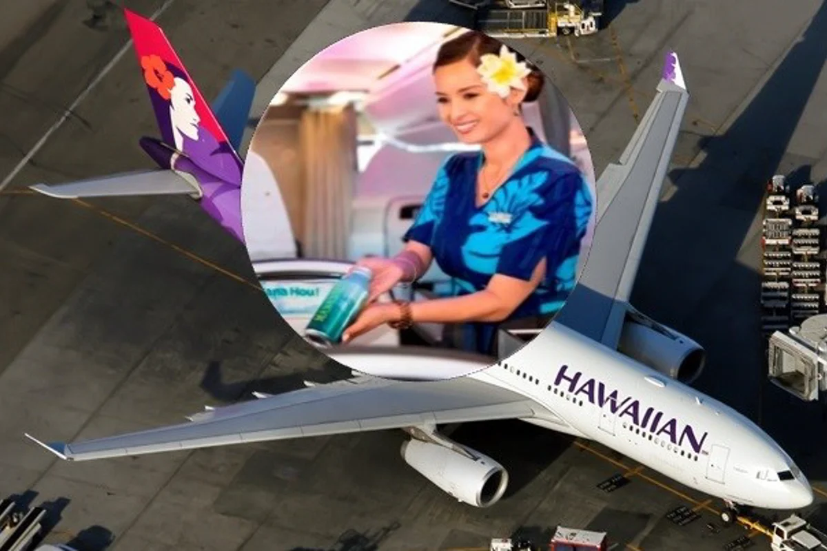 Hawaiian Airlines replaces plastic with aluminium water bottles in partnership with Mananalu