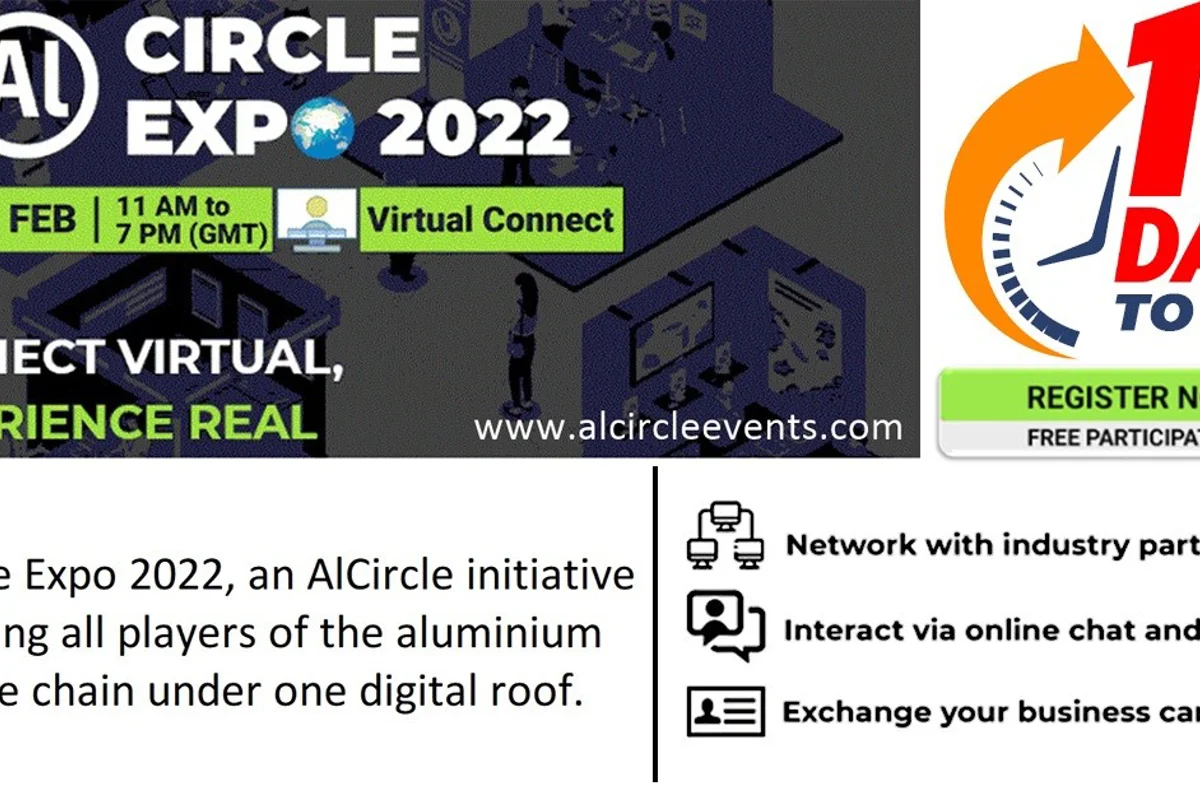 One day to go to AlCircle Expo 2022! Gear up for participation