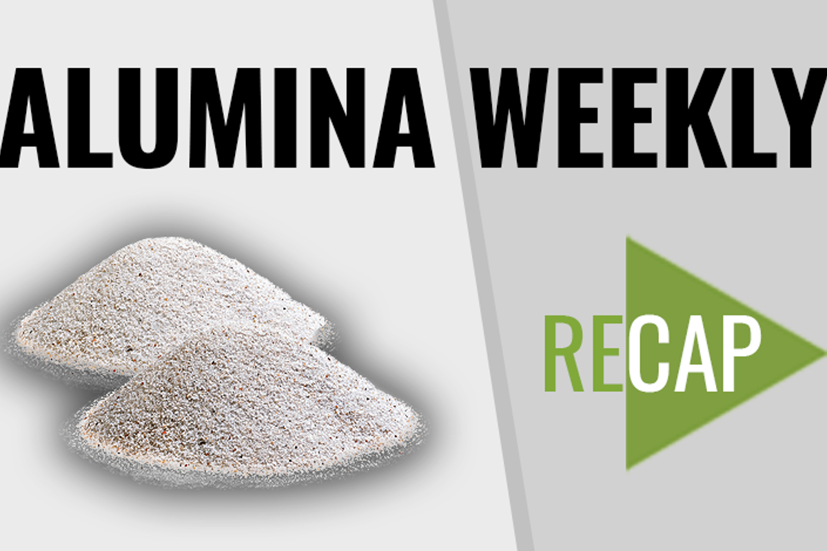 Weekly Alumina Recap: Alumina spot price in China soared above RMB3000/t; Eurallumina on last stages to resume production