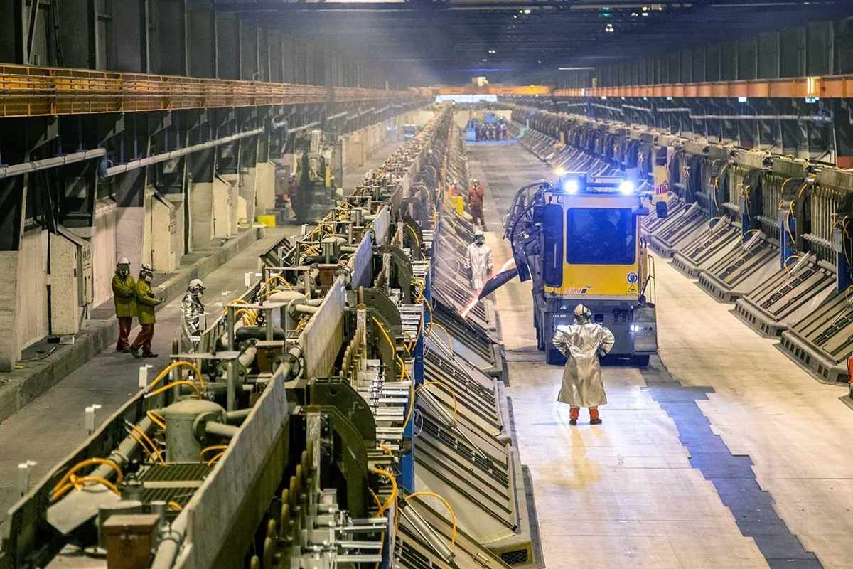 Hydro reaches halfway milestone at the Husnes plant