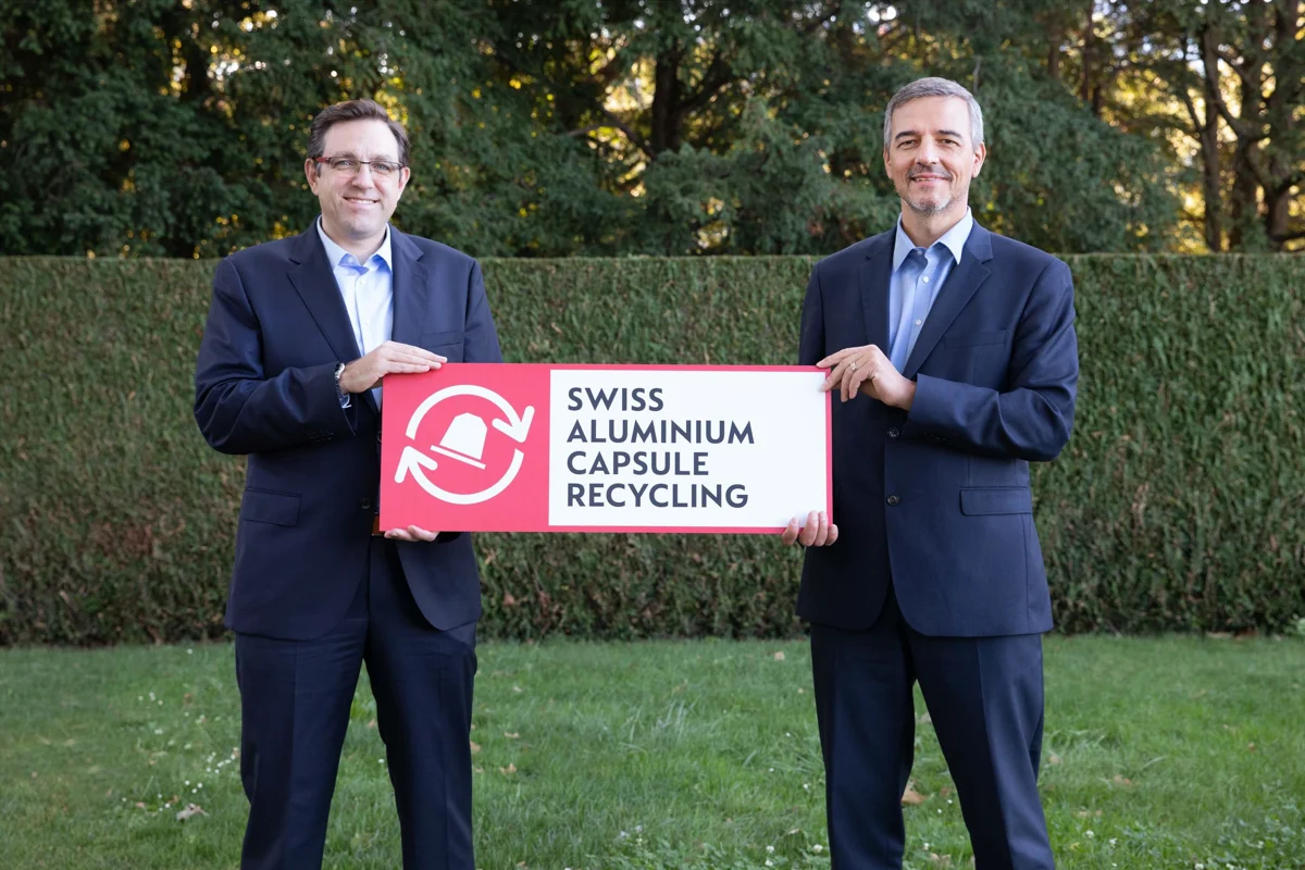 "Swiss Aluminum Capsule Recycling": An initiative of Nespresso and Delica AG to promote recycling of aluminium coffee capsules