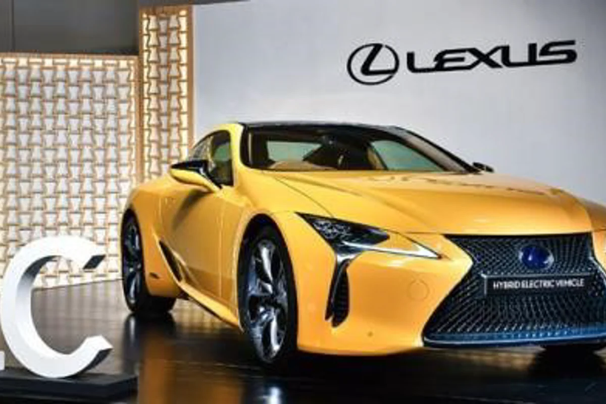 The 2021 Lexus LC furnished with aluminium suspension, gets 10 kg weight loss