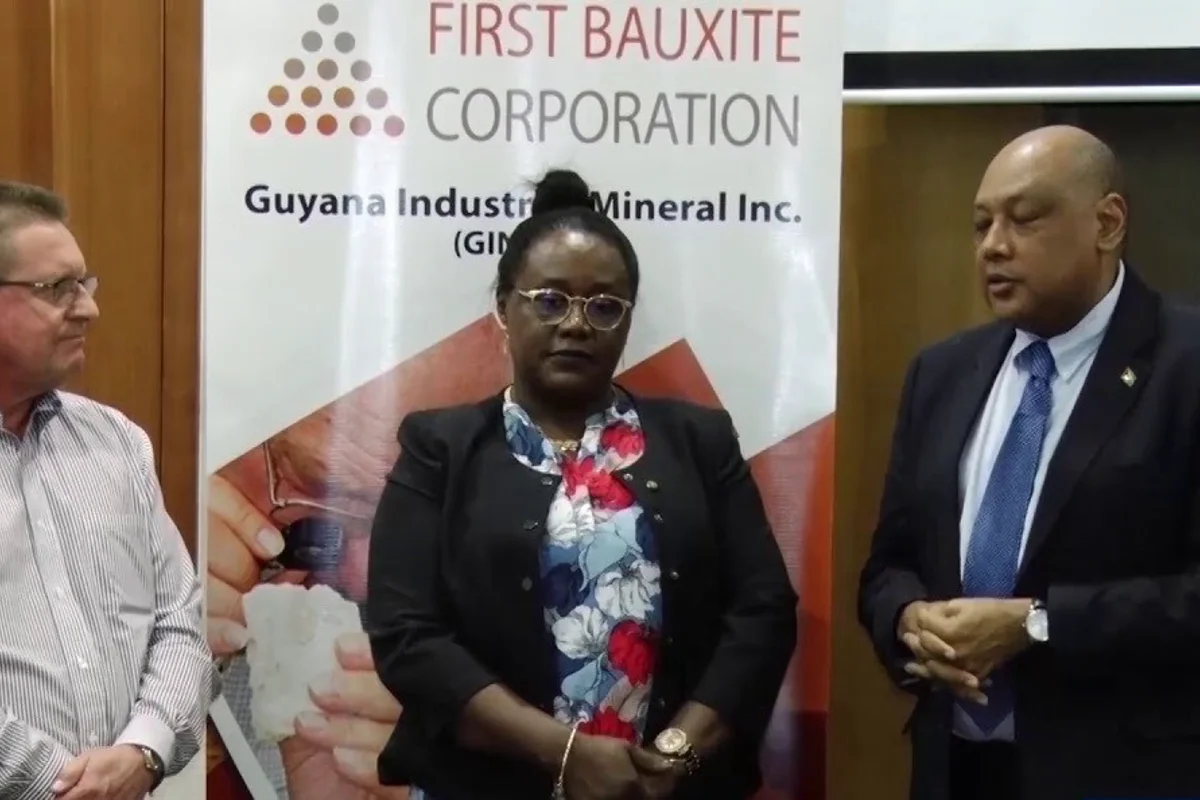 Bonasika Bauxite mine in Guyana gets started mining exploitation: First Bauxite Company