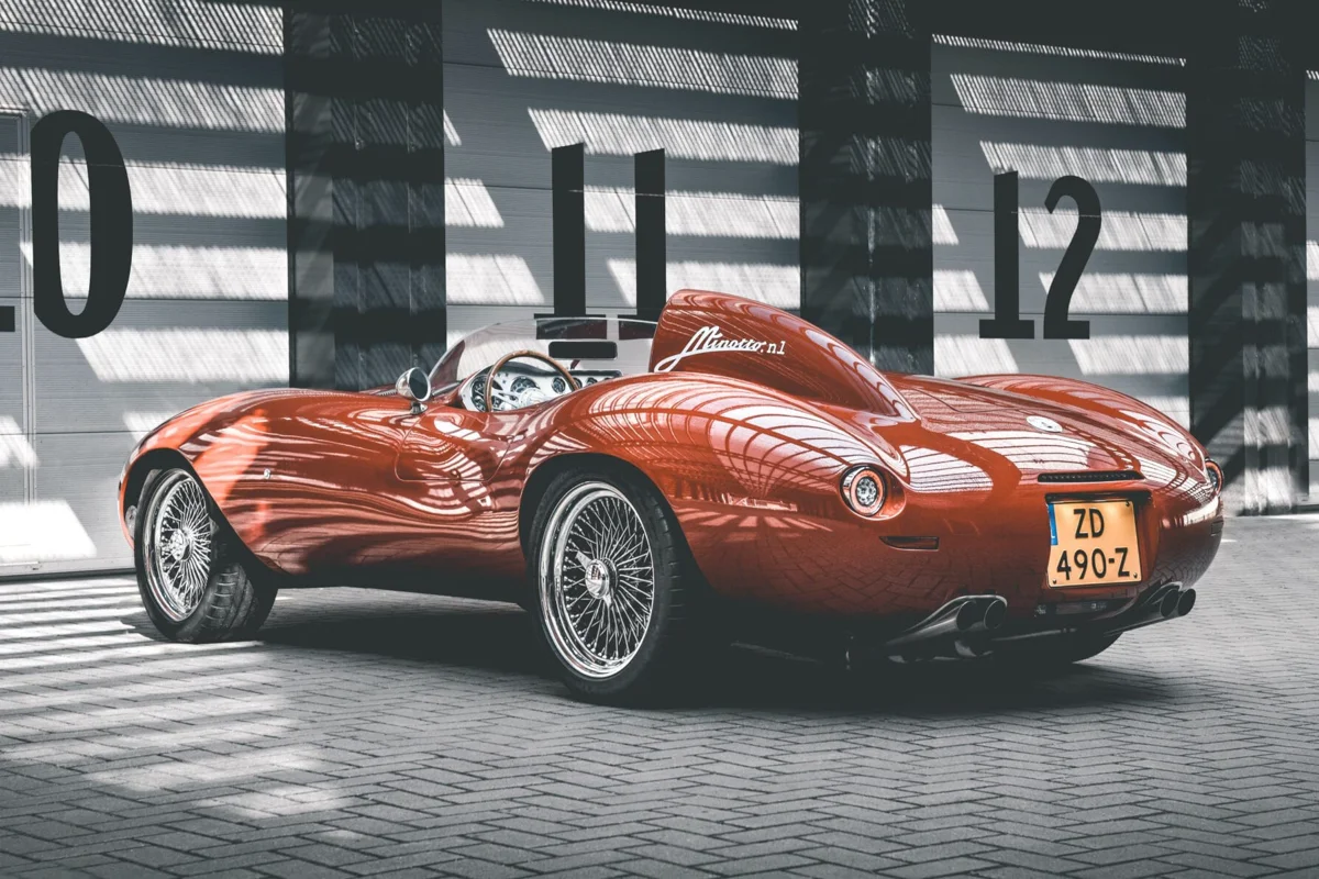 Aluminium bodied unique MINOTTO BARCHETTA to be exhibited in general public