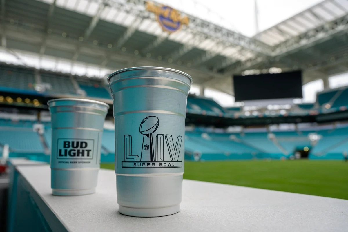 Centerplate, Ball and Bud Light to launch recyclable aluminium cups at Super Bowl LIV