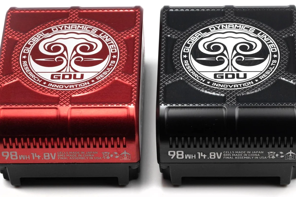 GDU Mini V-Lock batteries with Aluminium back: Pioneer in Camera Industry