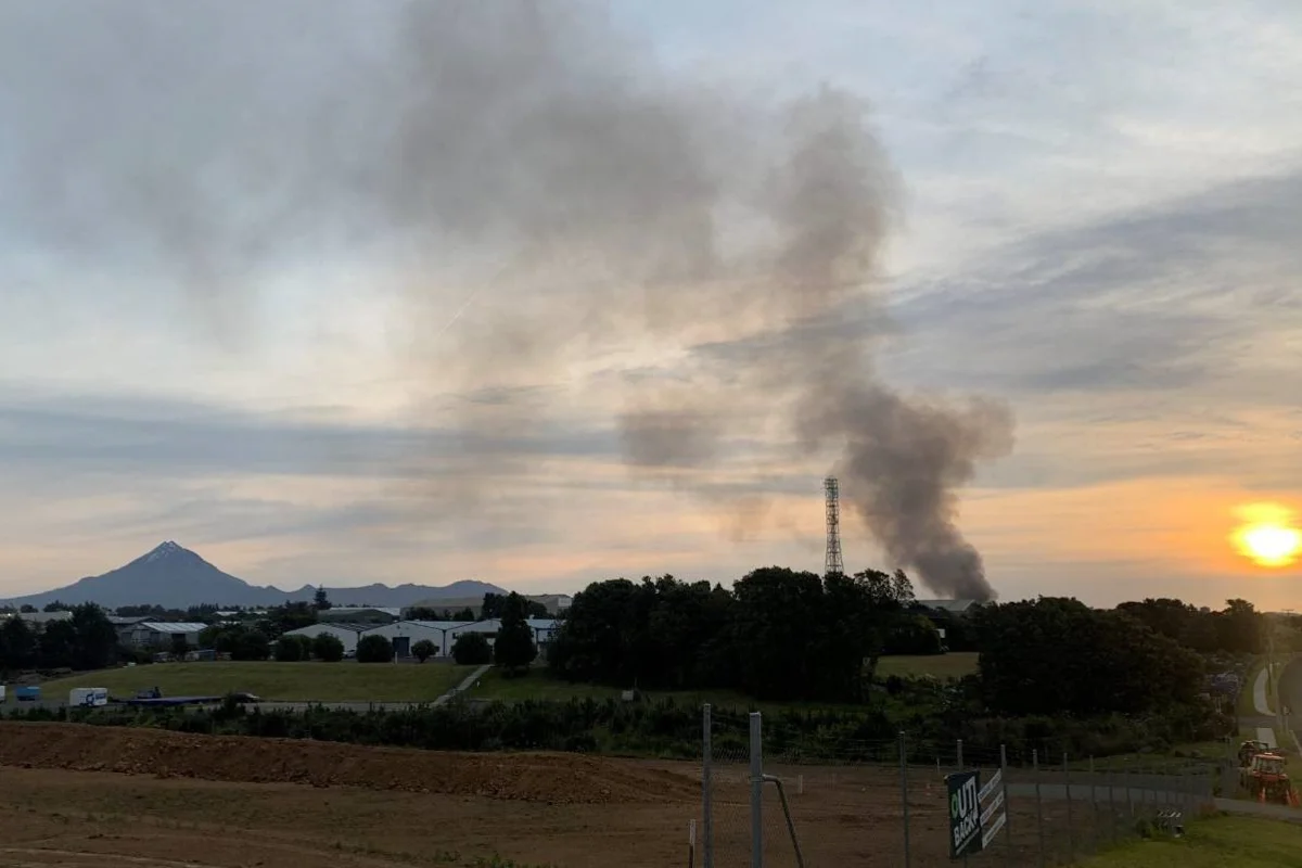 Big Blaze at McKechnie Transforming Aluminium: New Plymouth, NZ