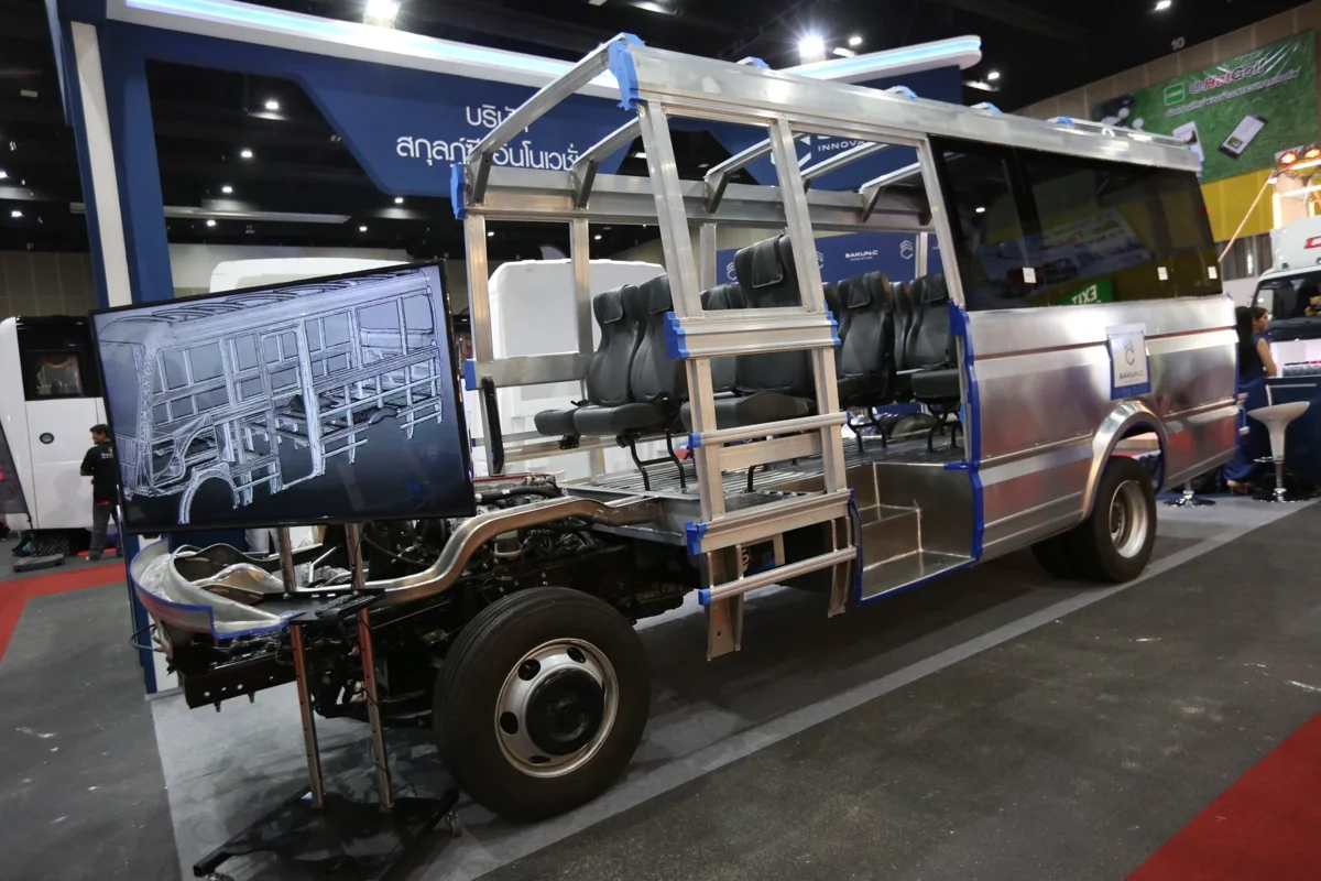 Thailand-based SakunC Innovation Co to deliver lightweight aluminium electric minibuses in Q1 2020