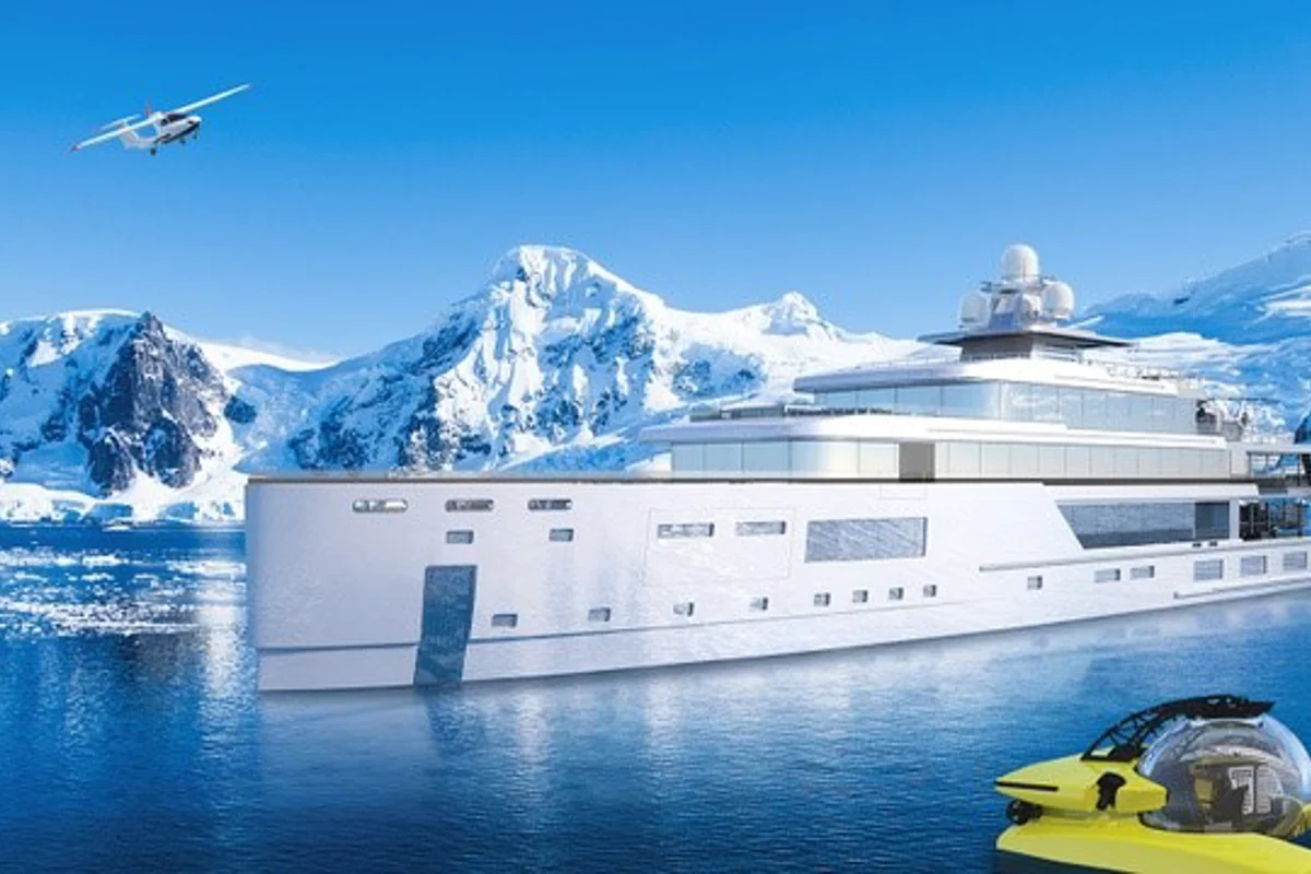 Gill Schmid unveils its latest 80 metre superyacht concept featuring steel hull and aluminium superstructure