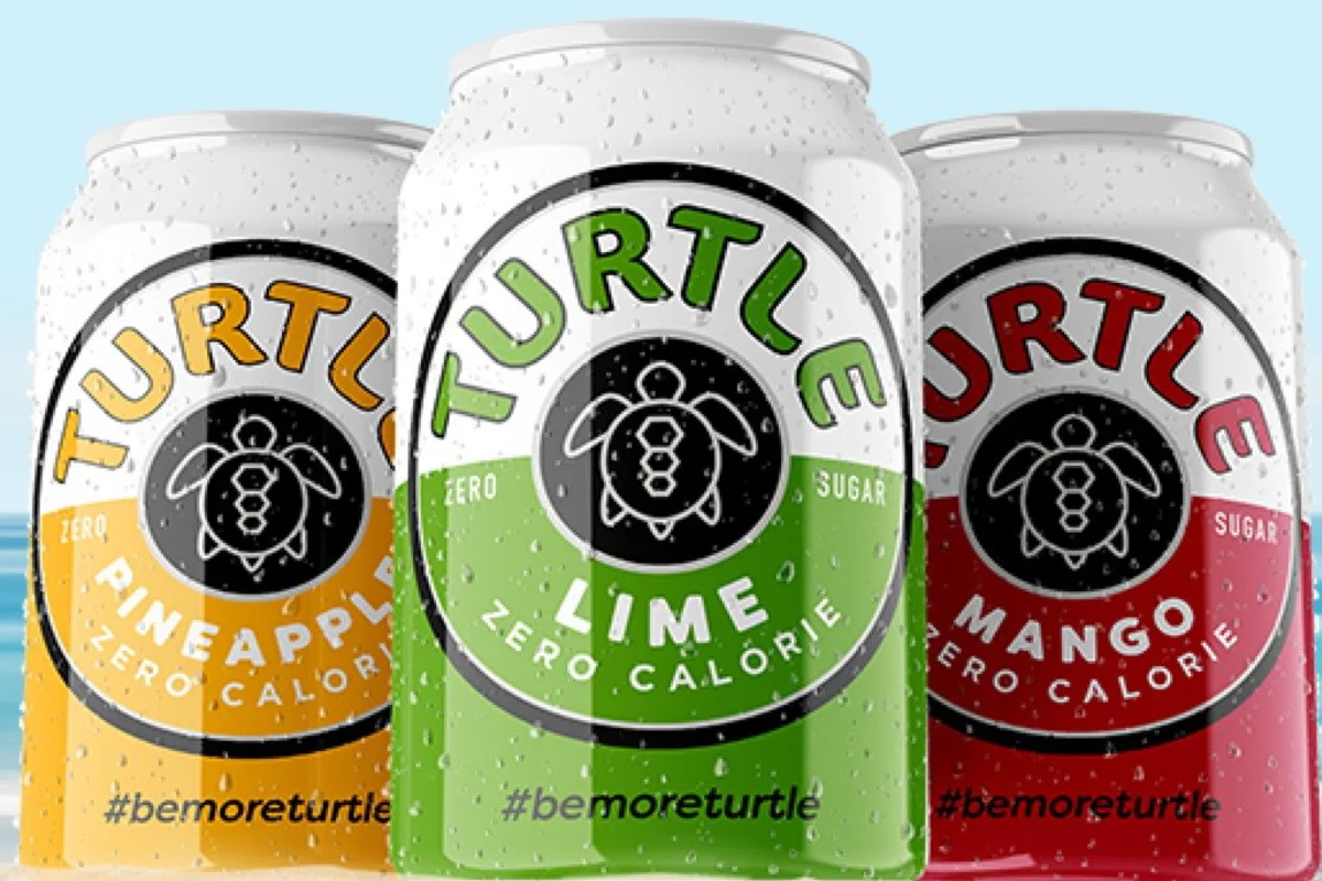 Turtle Sodas launches soft drinks in aluminium cans