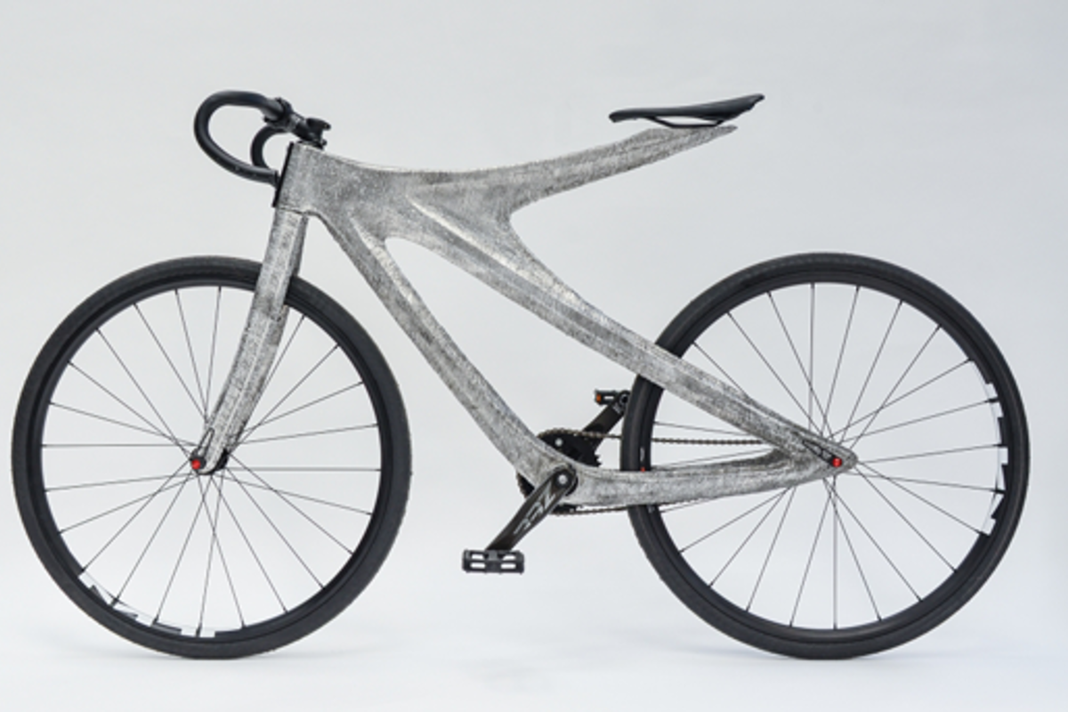 MX3D builds lightweight aluminium bicycle frame using WAAM technology