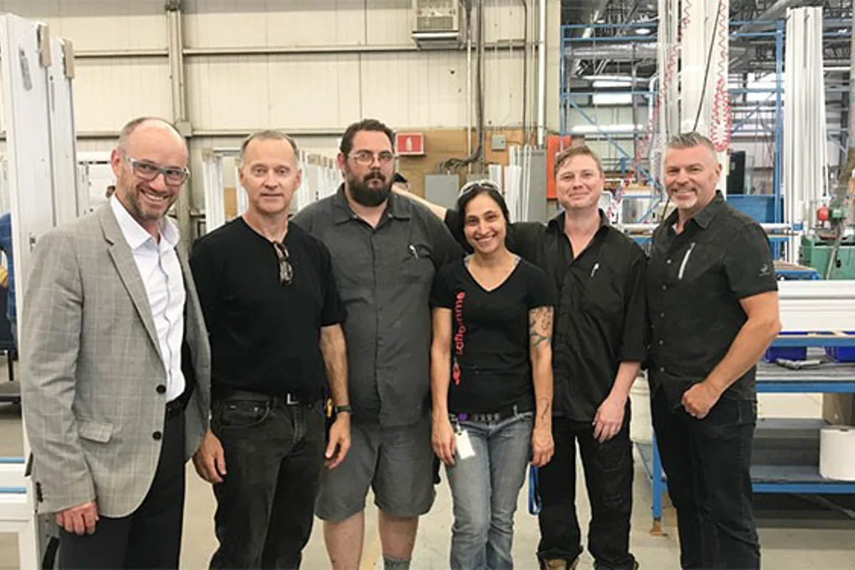 Atis Group inaugurates aluminium windows production line in St-Apollinaire