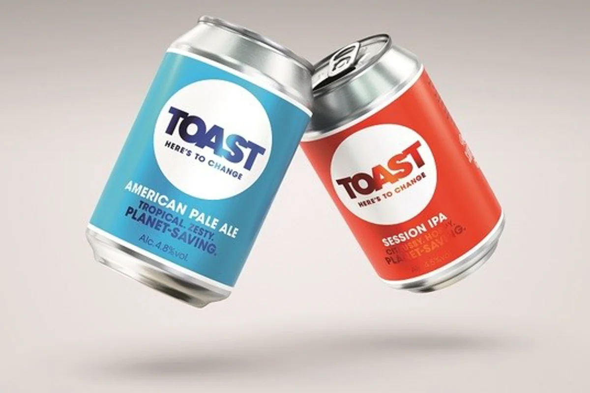 Toast Ale launches its core range of craft beer in 330ml aluminium cans