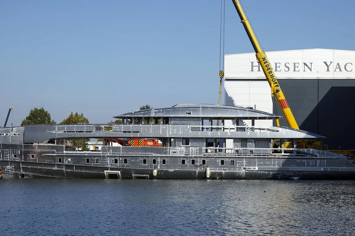 Heesen unveils new 49.8-metre superyacht featuring aluminium fast displacement hull