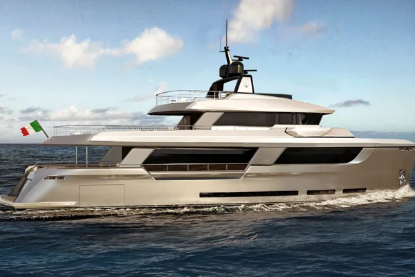 Italian shipyard unveils Classic 108 yacht model featuring steel hull and aluminium superstructure