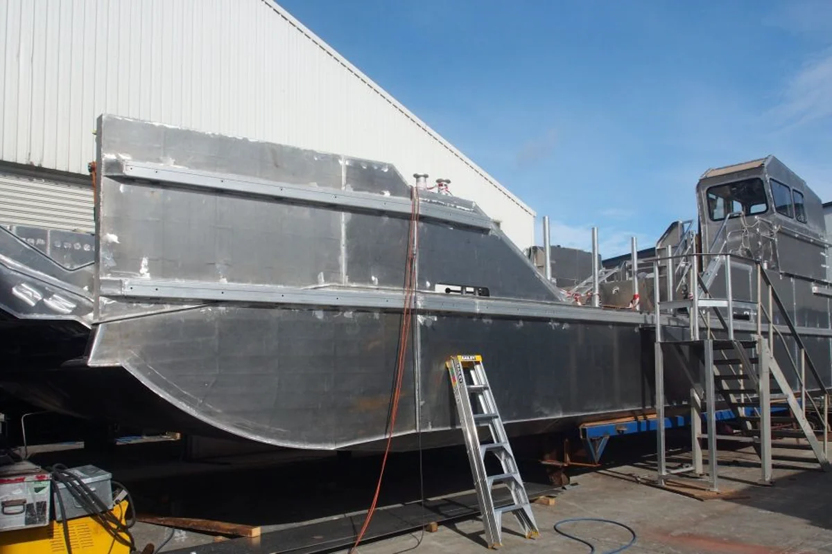 Taylor Bros constructing two aluminium heavy-lift barges for Australia’s RSV Nuyina