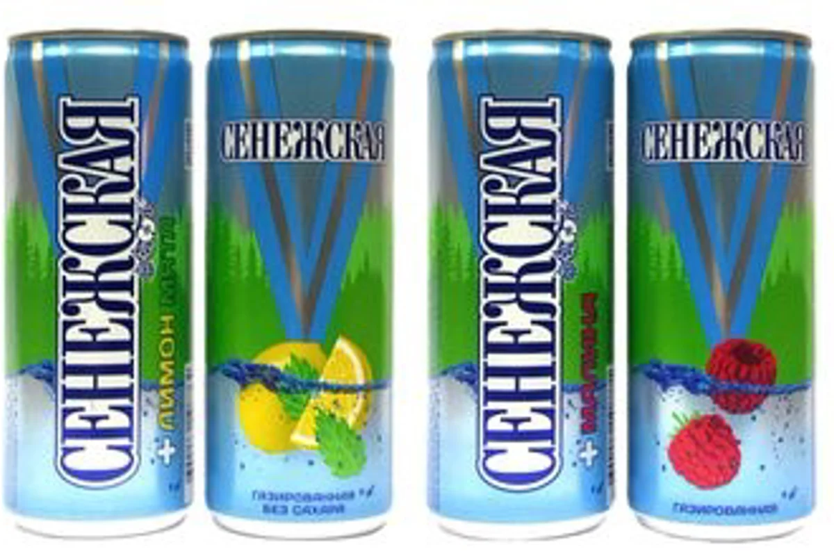 Senezhskaya launches first flavoured water in Ball Corporation cans