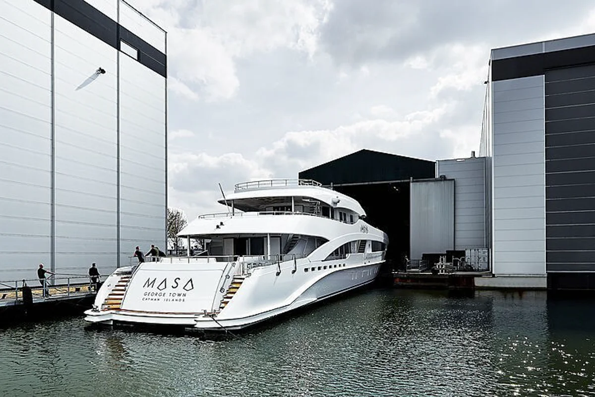 Heesen unveils its eighth superyacht Masa in 5000 Aluminium Class range
