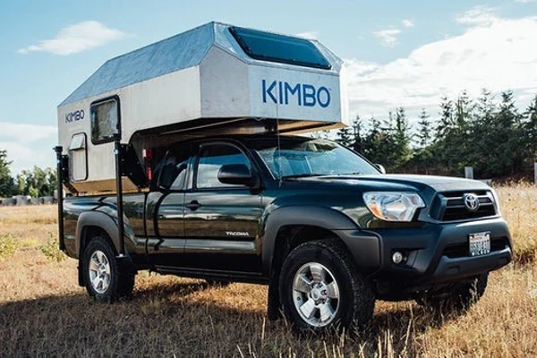 Kimbo launches a  riveted-aluminium adventure truck camper for outdoor live-in