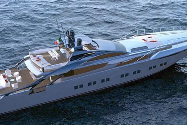 Pershing launches its first aluminium superyacht