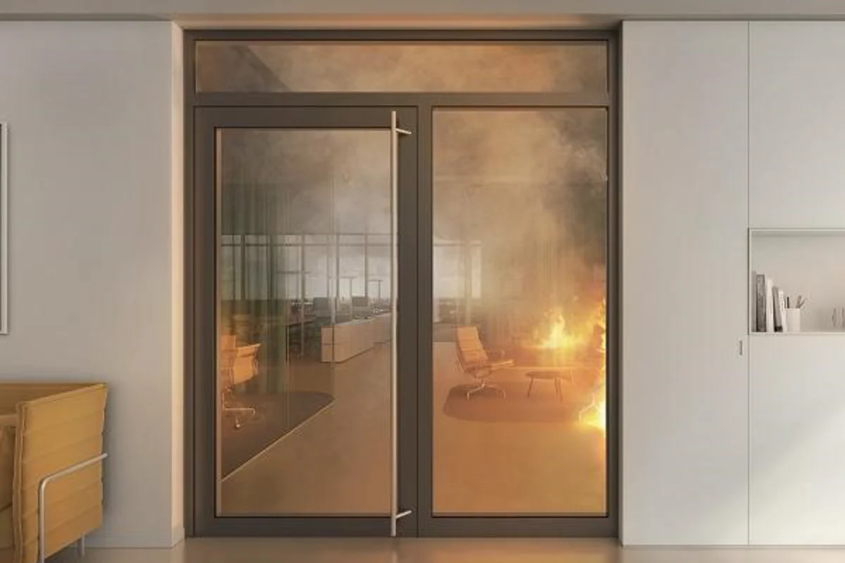 The Schüco FireStop aluminium fire and smoke protection range wins German Design Award 2019