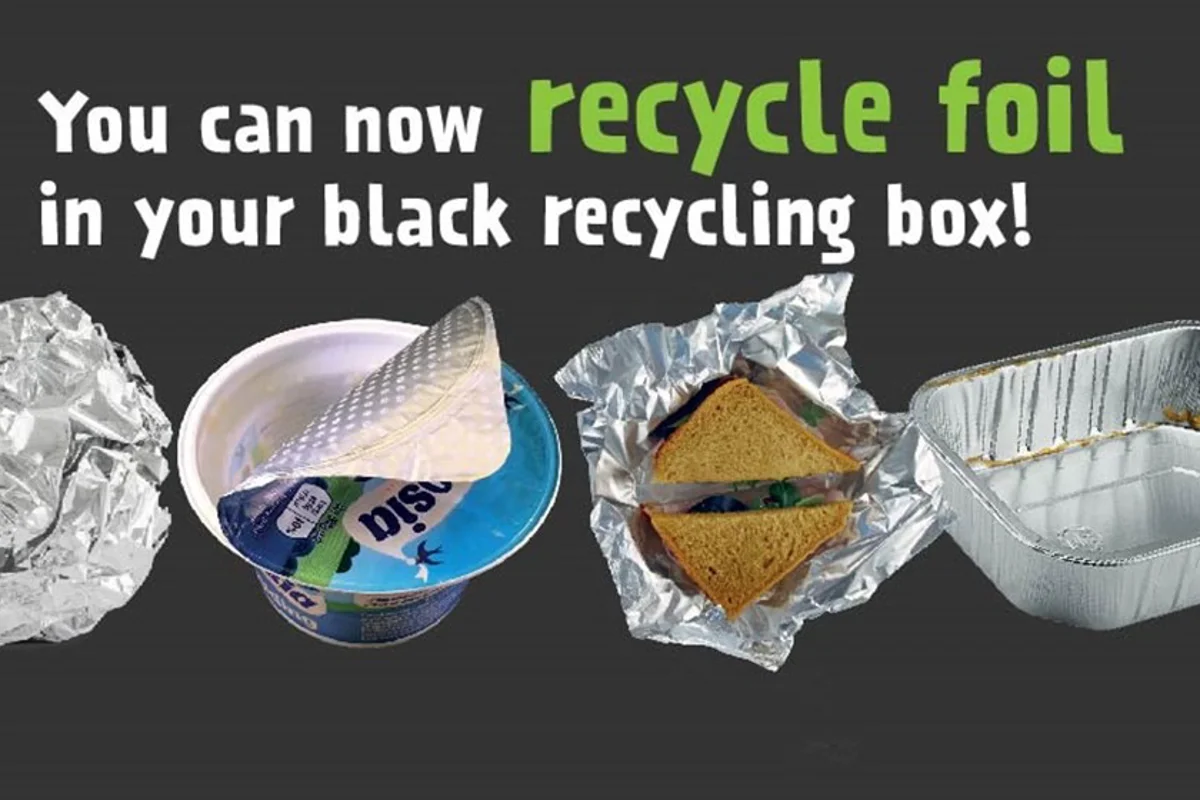 Teignbridge District Council launches new aluminium foil recycling service