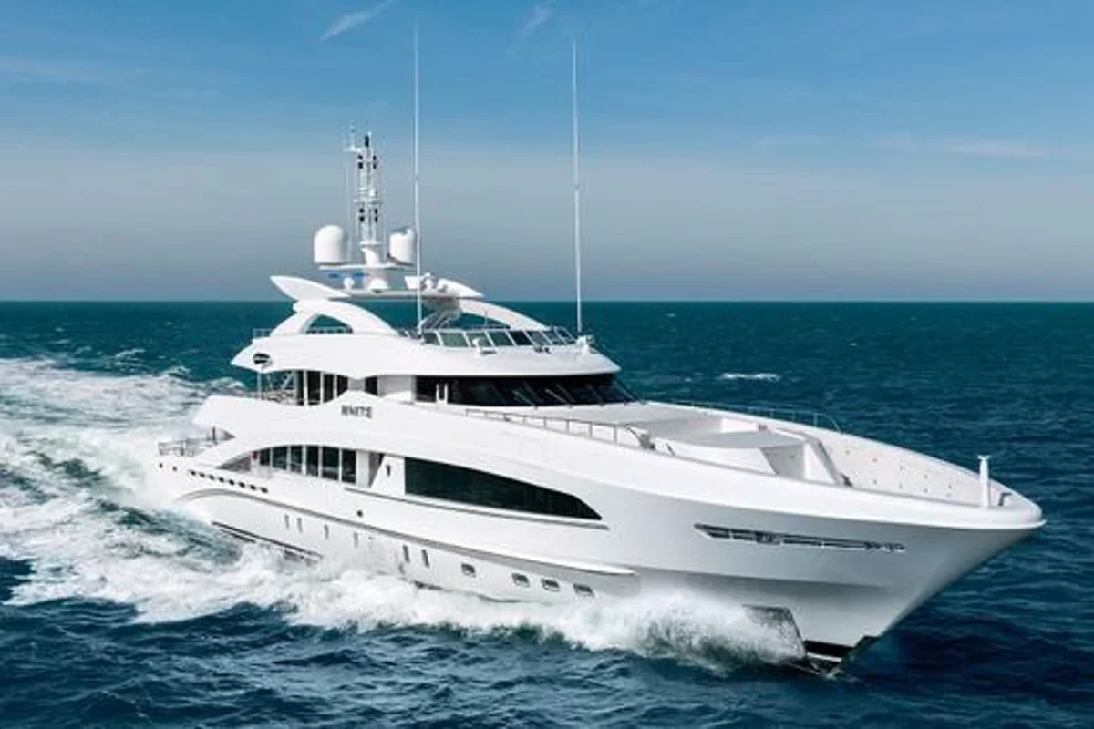 Heesen Yachts delivered its 500 Aluminium Class yacht White