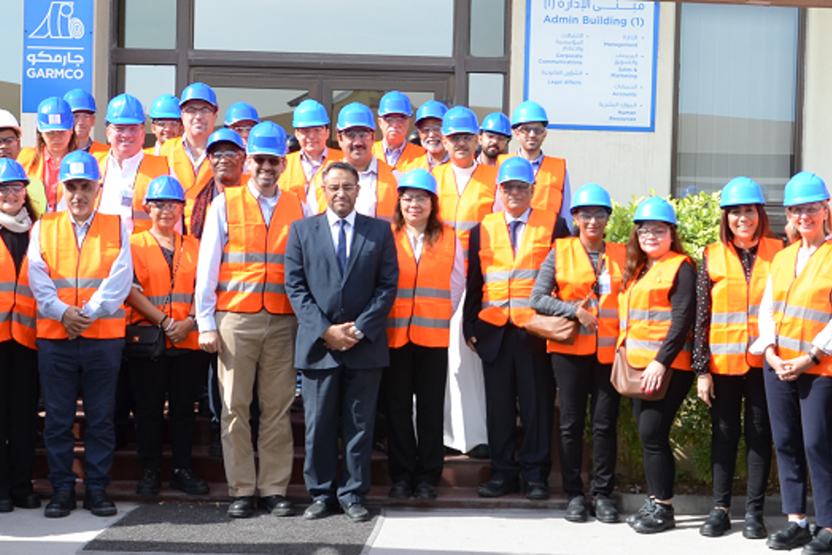 AmCham Bahrain tours GARMCO plant