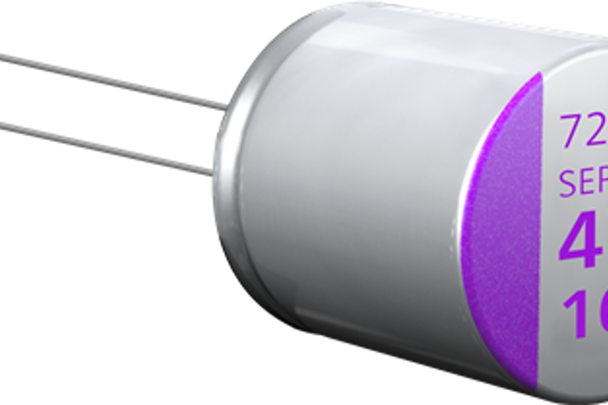 Panasonic launches conductive polymer aluminium solid capacitors with high ripple current