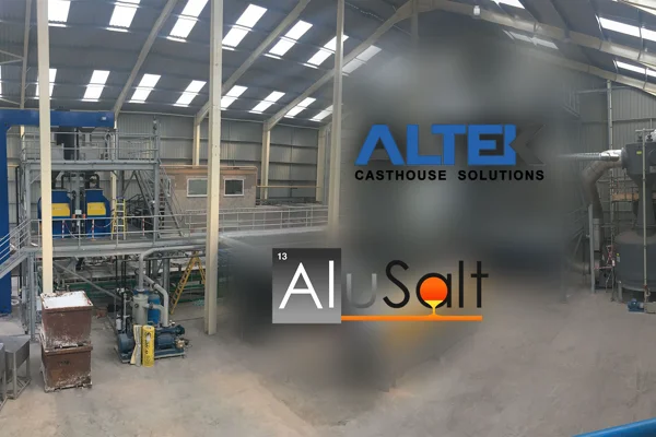 ALTEK develops ALUSALT technology for aluminium recycling companies
