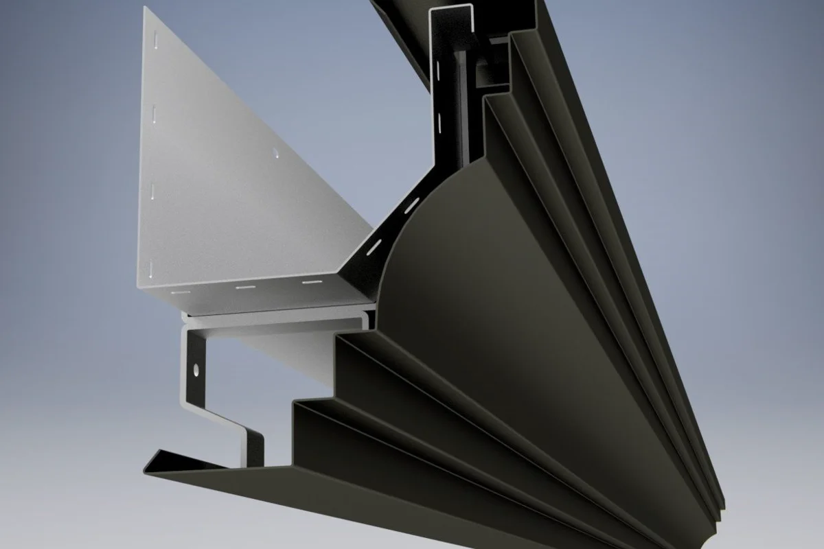 SAF launches designer series commercial gutter system in aluminium