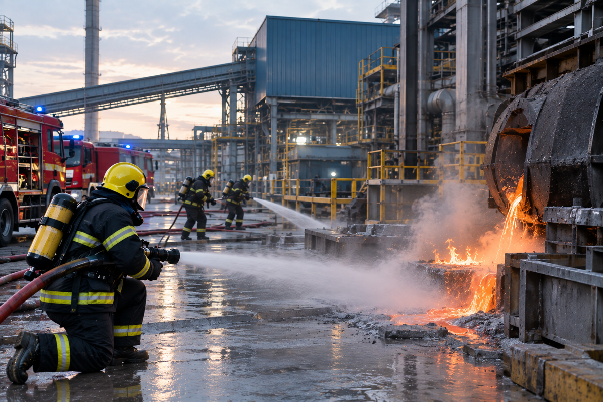 Fire response at Bridgnorth Aluminium highlights support available to metal industries