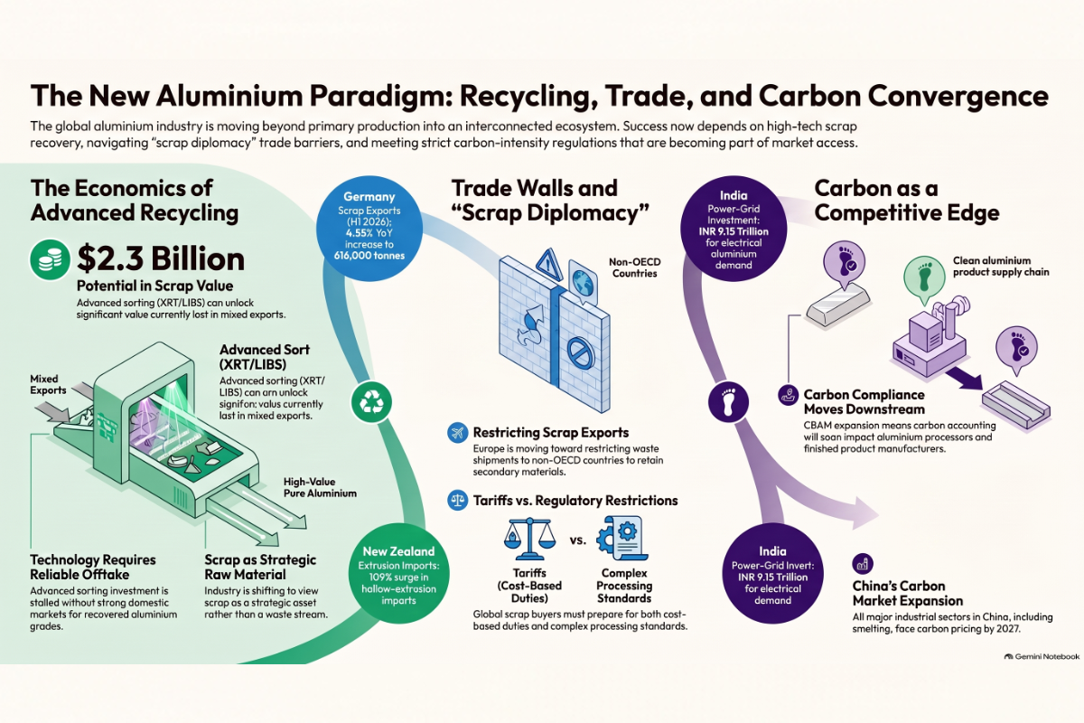 Aluminium scrap recycling policy