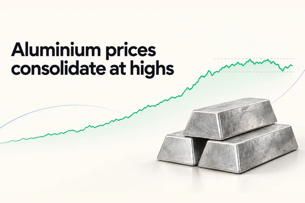 Destocking continues as the holiday approaches, aluminium prices continue to consolidate at highs